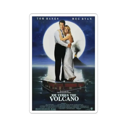 Joe Versus the Volcano 1990 Movie Poster - STICKER Vinyl Kiss-Cut Decal 2 Inch White - The Sticker Space