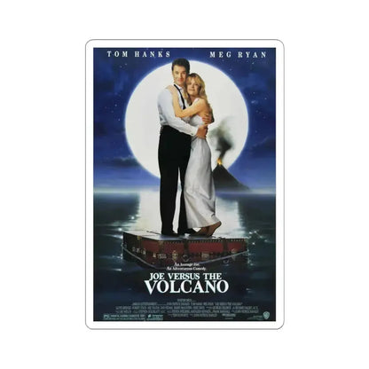 Joe Versus the Volcano 1990 Movie Poster - STICKER Vinyl Kiss-Cut Decal 4 Inch White - The Sticker Space
