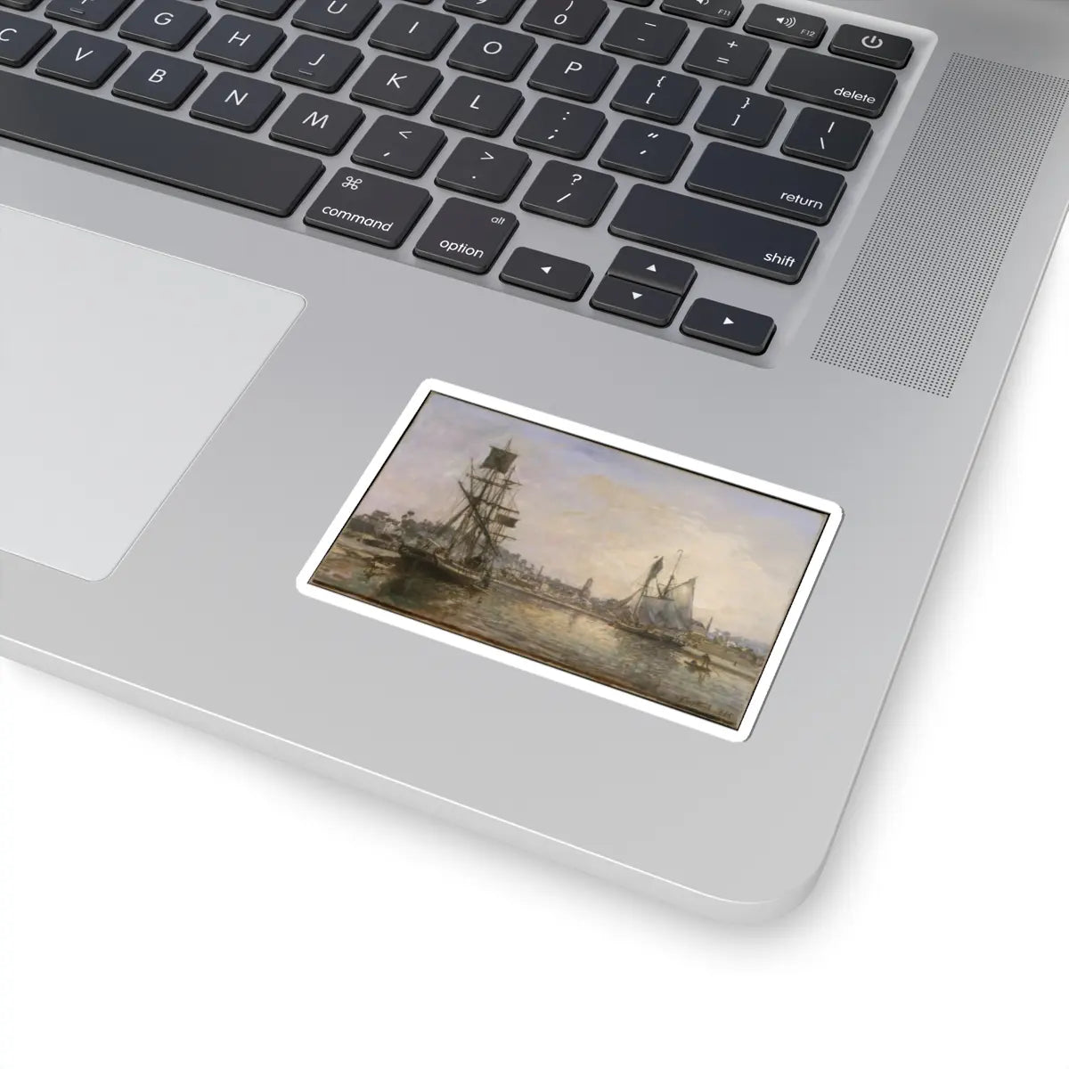 SKU:TSS-STICK-JHNBRT-3X3-1N1SQ Sizes:3" × 3" Types:White
