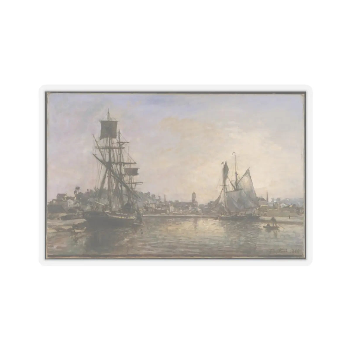 SKU:TSS-STICK-JHNBRT-3X3 Sizes:3" × 3" Types:Transparent