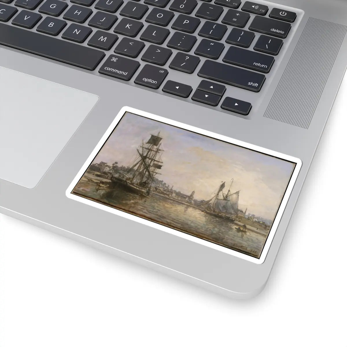 SKU:TSS-STICK-JHNBRT-4X4-1N1SQ Sizes:4" × 4" Types:White