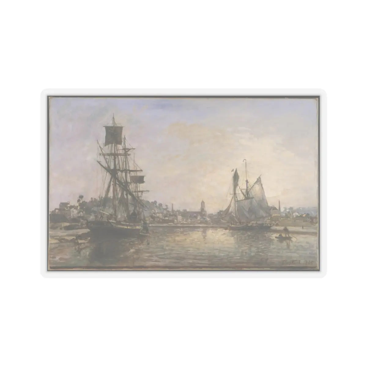 SKU:TSS-STICK-JHNBRT-6X6 Sizes:6" × 6" Types:Transparent