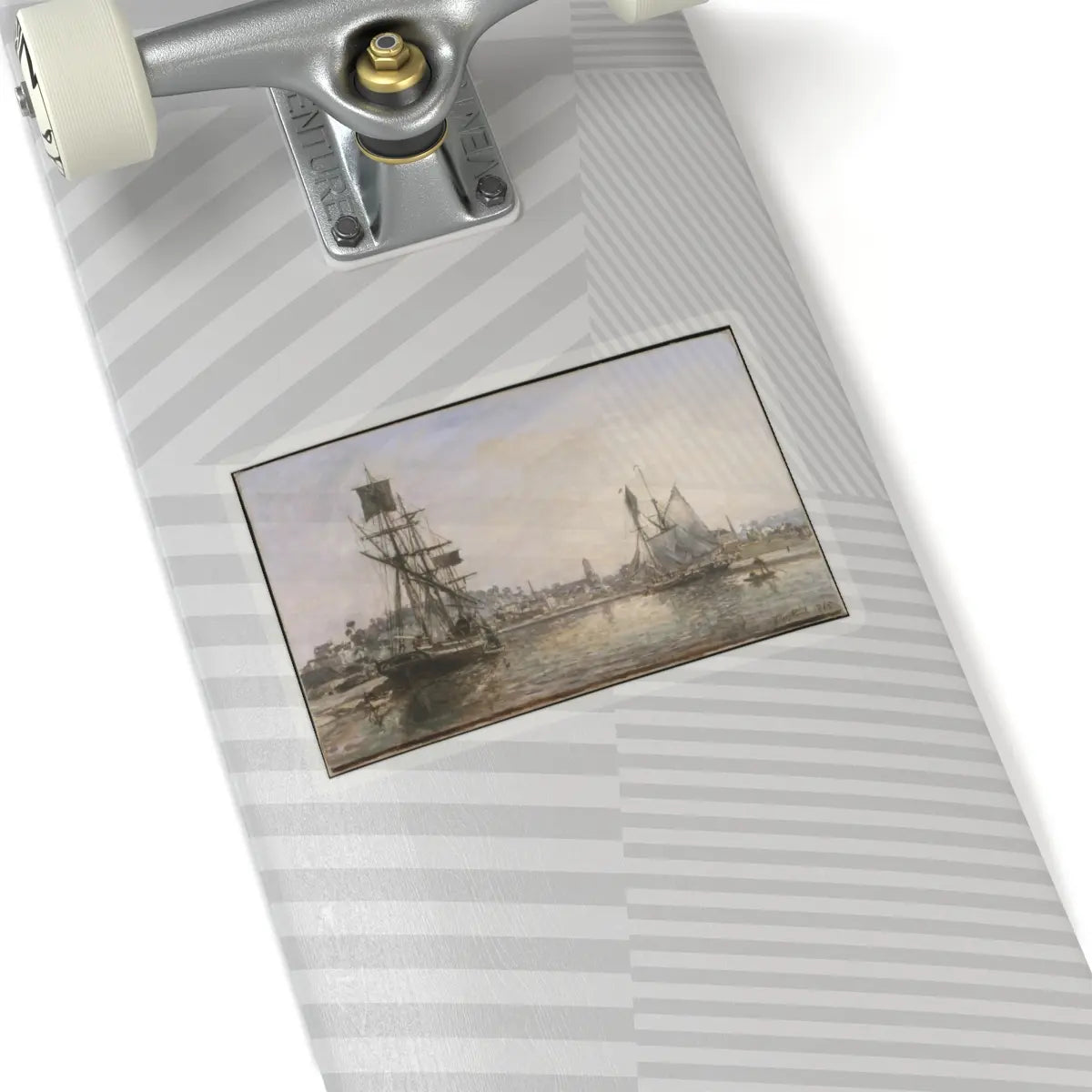 SKU:TSS-STICK-JHNBRT-6X6 Sizes:6" × 6" Types:Transparent