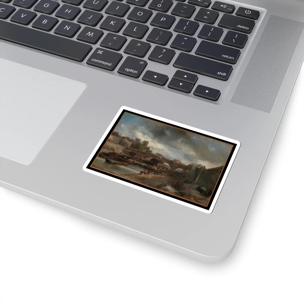 SKU:TSS-STICK-JHNBRT-3X3-2 Sizes:3" × 3" Types:White