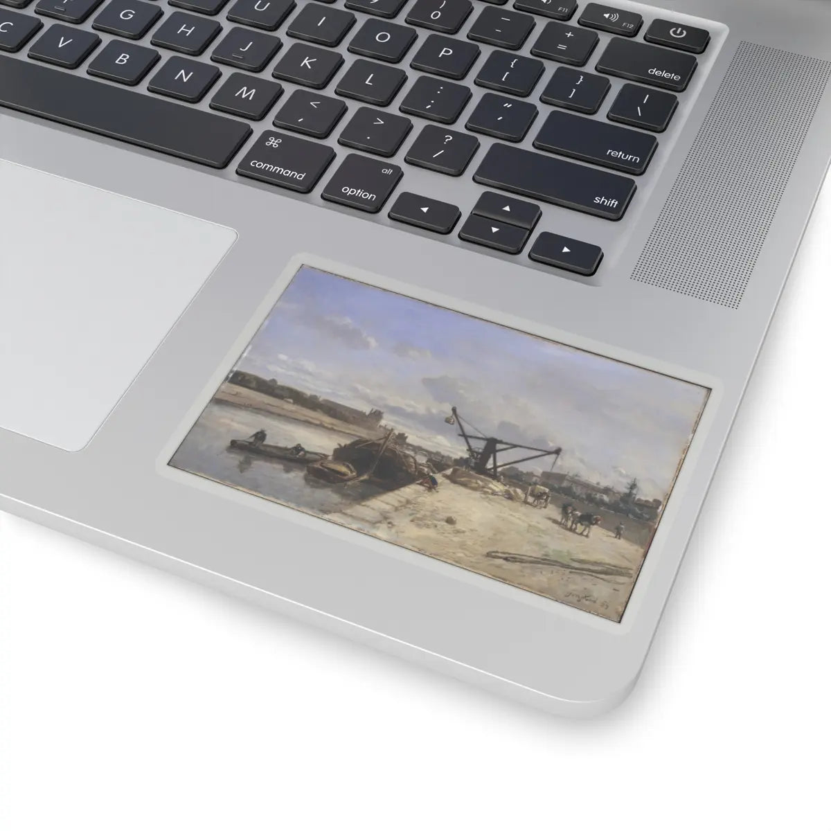 SKU:TSS-STICK-JHNBRT-4X4-1N1SS Sizes:4" × 4" Types:Transparent