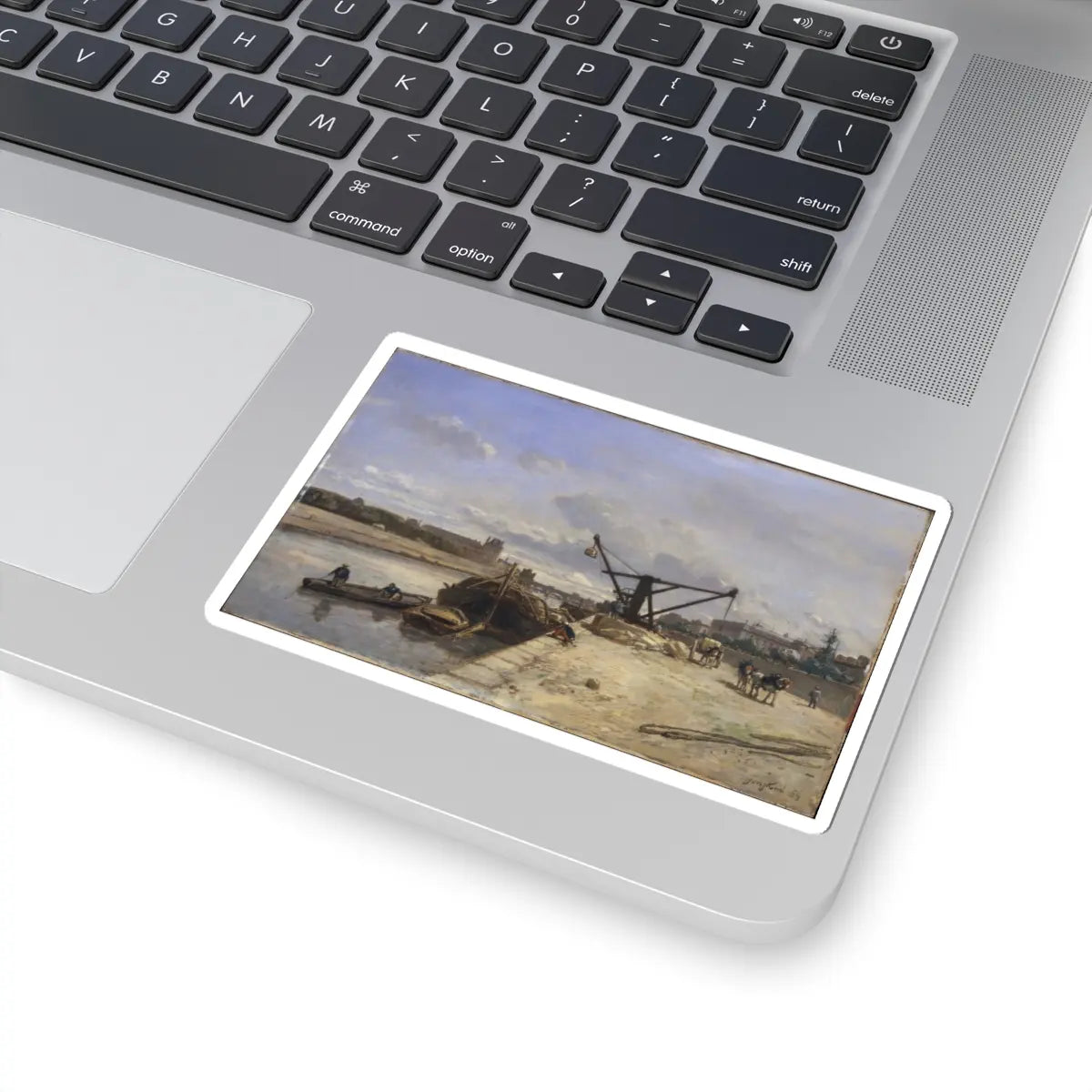SKU:TSS-STICK-JHNBRT-4X4-3 Sizes:4" × 4" Types:White