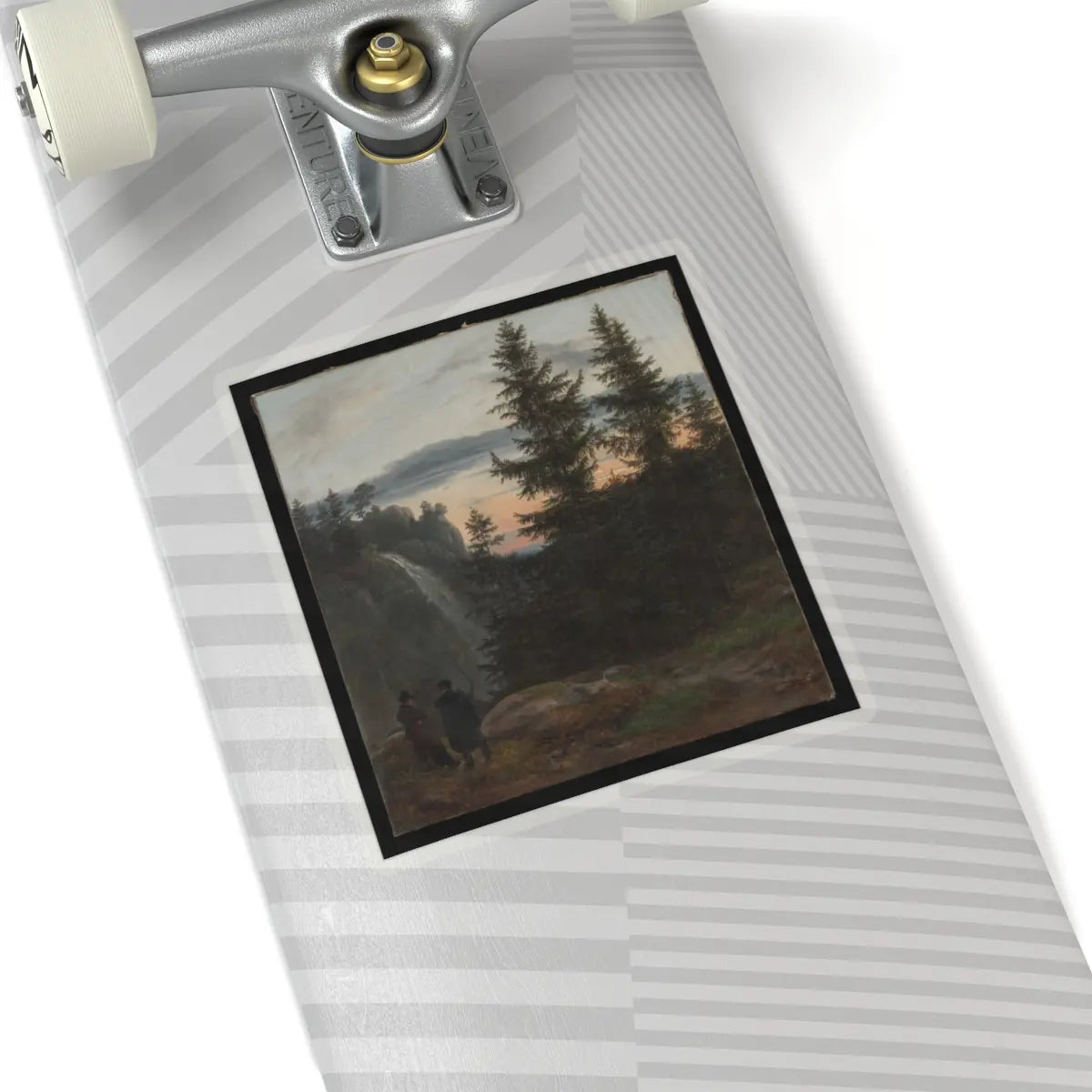 SKU:TSS-STICK-JHNCHR-6X6-1N1SV Sizes:6" × 6" Types:Transparent