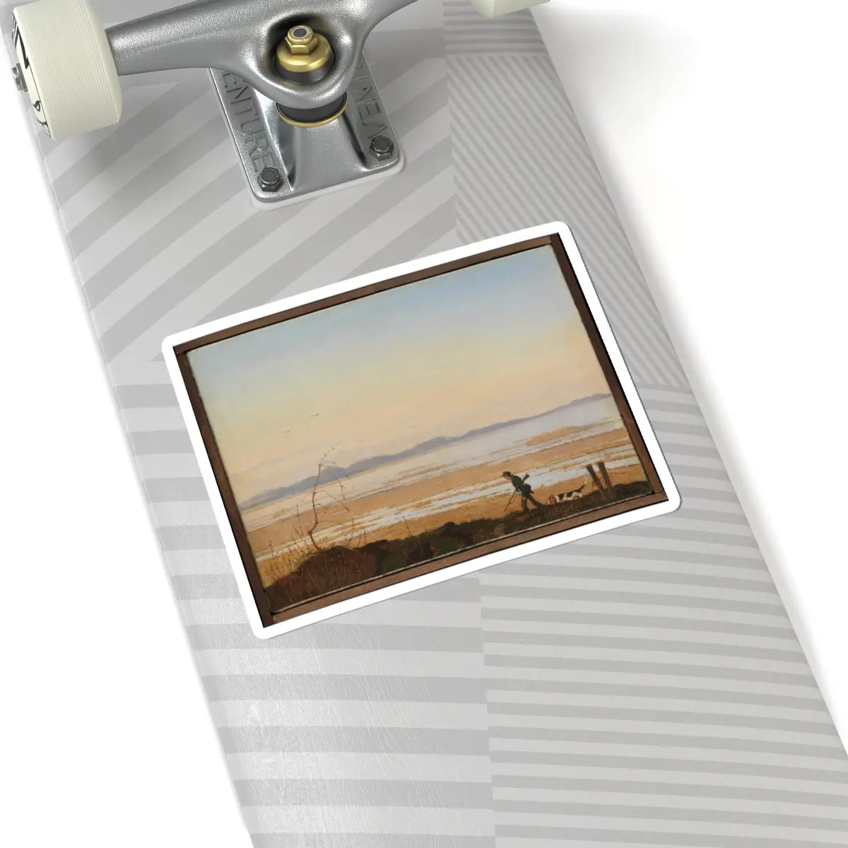 SKU:TSS-STICK-JHNTHM-6X6-1N1T0 Sizes:6" × 6" Types:White