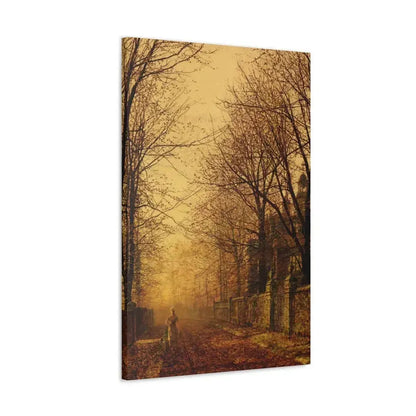 John Atkinson Grimshaw (1836-1893) A Golden Beam - Canvas Wall Art - The Sticker Space