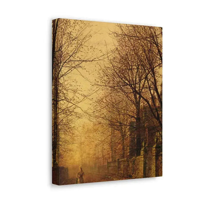 John Atkinson Grimshaw (1836-1893) A Golden Beam - Canvas Wall Art - The Sticker Space