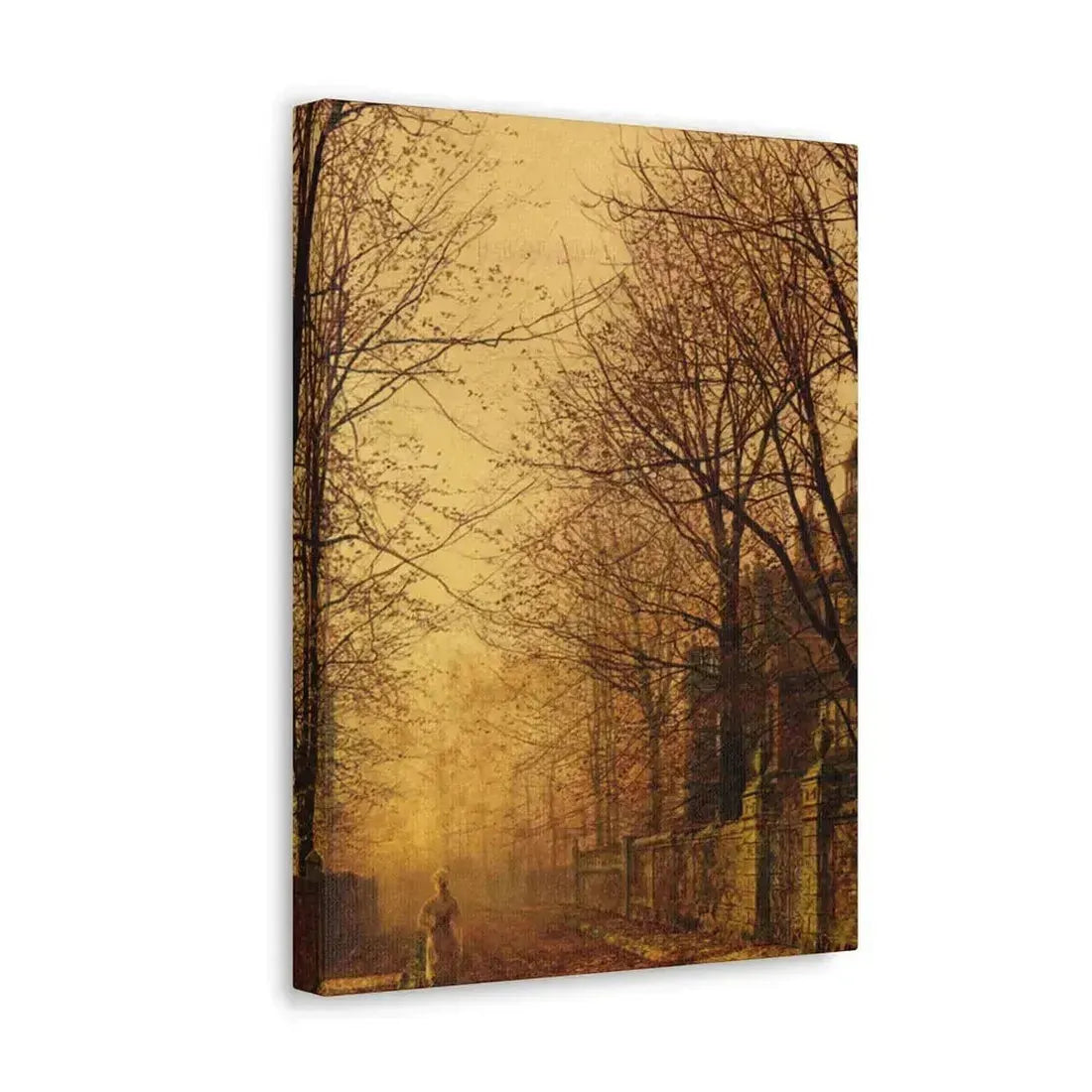 John Atkinson Grimshaw (1836-1893) A Golden Beam - Canvas Wall Art - The Sticker Space