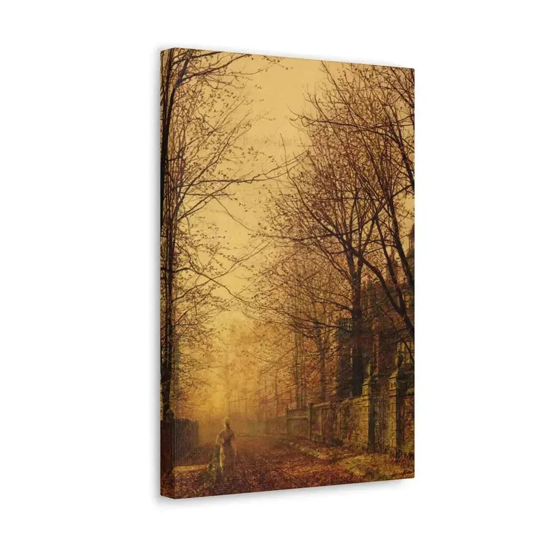 John Atkinson Grimshaw (1836-1893) A Golden Beam - Canvas Wall Art - The Sticker Space