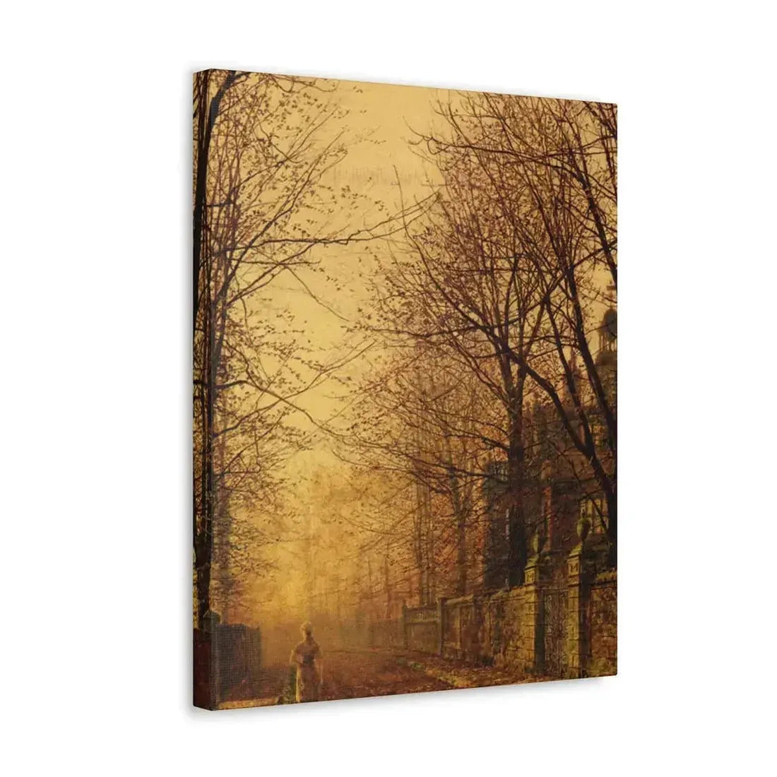 John Atkinson Grimshaw (1836-1893) A Golden Beam - Canvas Wall Art - The Sticker Space