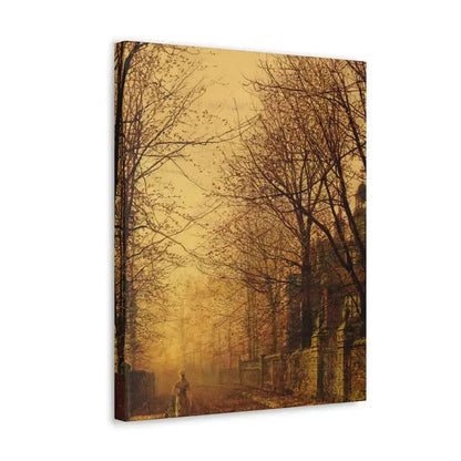 John Atkinson Grimshaw (1836-1893) A Golden Beam - Canvas Wall Art - The Sticker Space