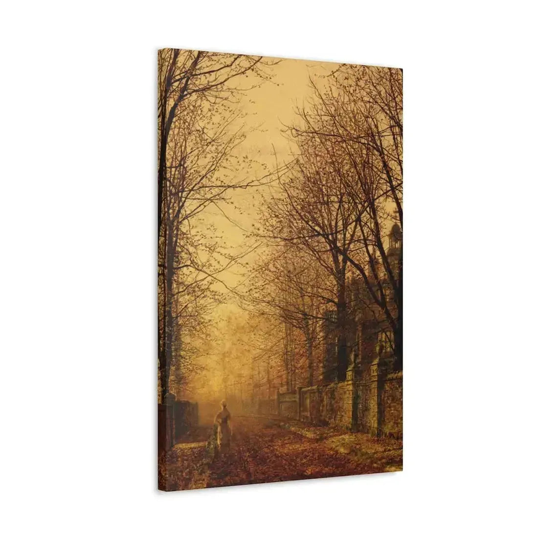 John Atkinson Grimshaw (1836-1893) A Golden Beam - Canvas Wall Art - The Sticker Space