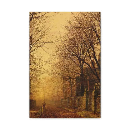 John Atkinson Grimshaw (1836-1893) A Golden Beam - Canvas Wall Art - The Sticker Space