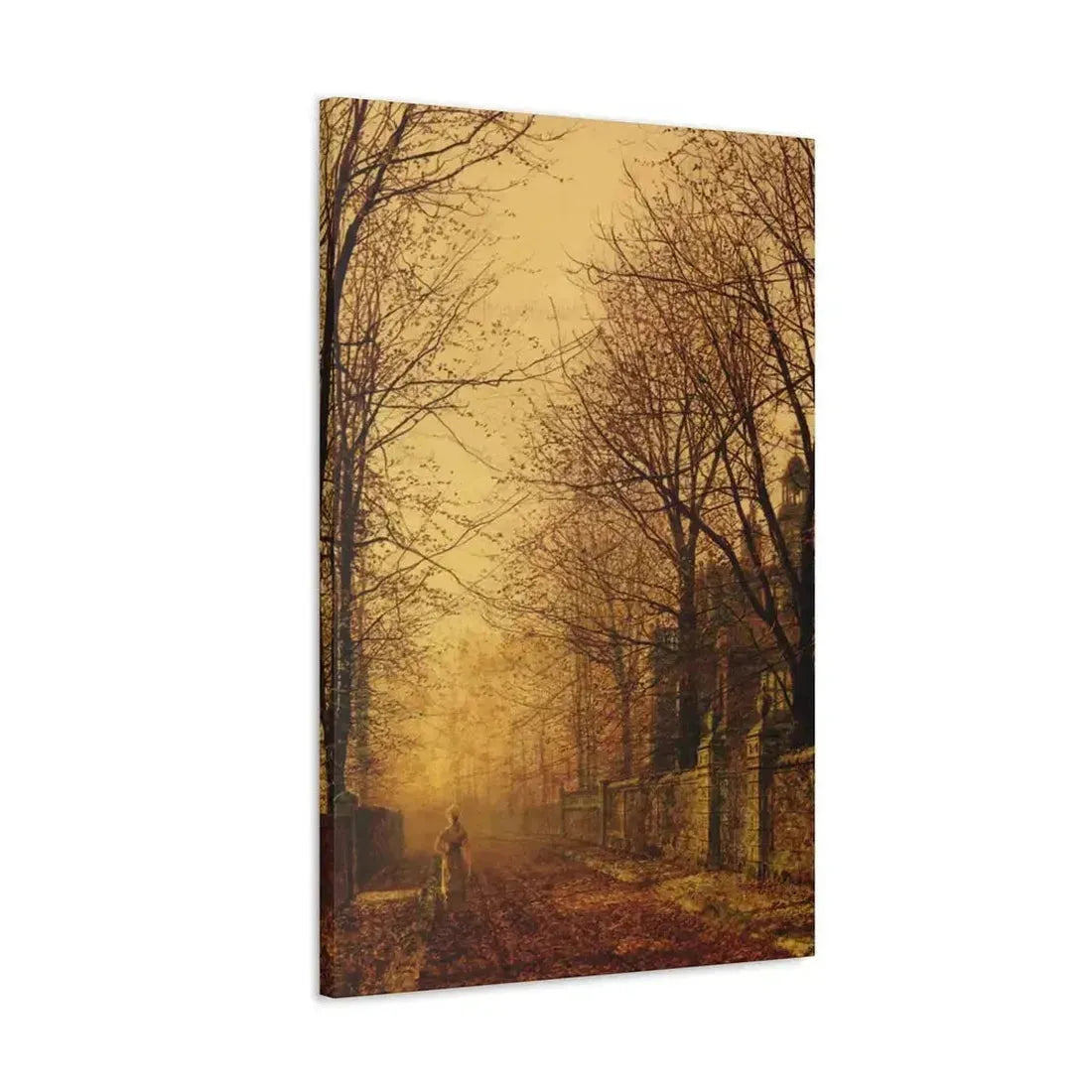 John Atkinson Grimshaw (1836-1893) A Golden Beam - Canvas Wall Art - The Sticker Space