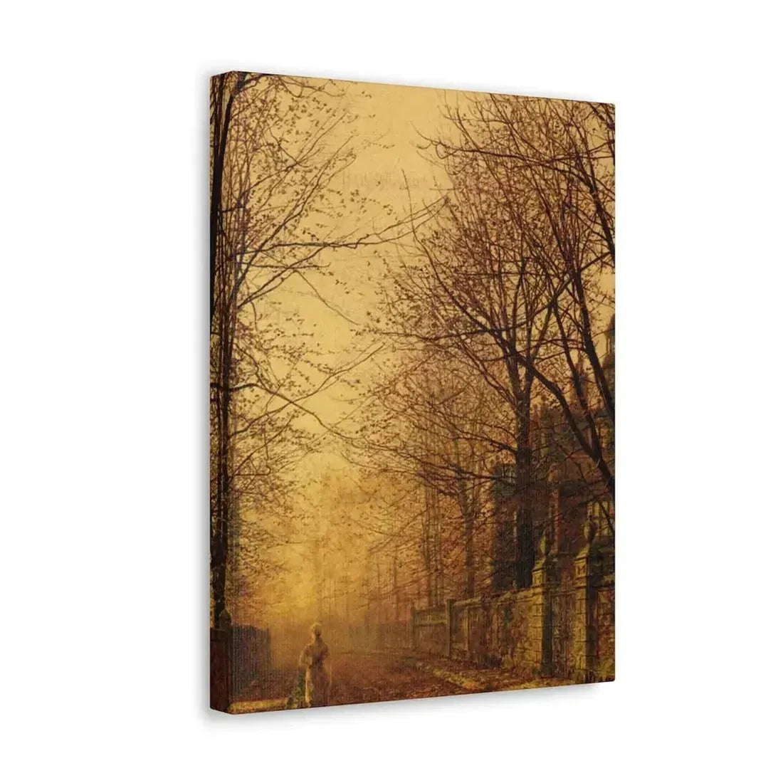 John Atkinson Grimshaw (1836-1893) A Golden Beam - Canvas Wall Art - The Sticker Space