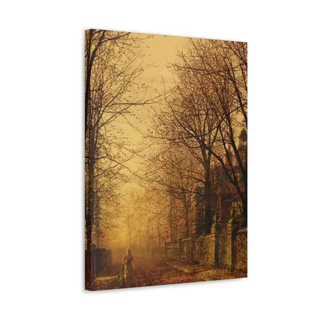 John Atkinson Grimshaw (1836-1893) A Golden Beam - Canvas Wall Art - The Sticker Space