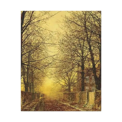 John Atkinson Grimshaw (1836-1893) A Golden Country Road - Canvas Wall Art - The Sticker Space