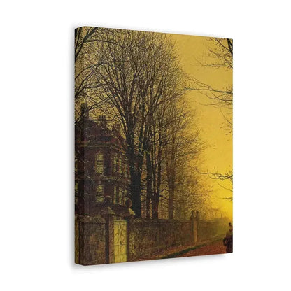 John Atkinson Grimshaw (1836-1893) Autumn Gold - Canvas Wall Art - The Sticker Space