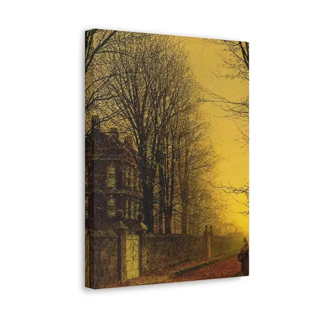 John Atkinson Grimshaw (1836-1893) Autumn Gold - Canvas Wall Art - The Sticker Space