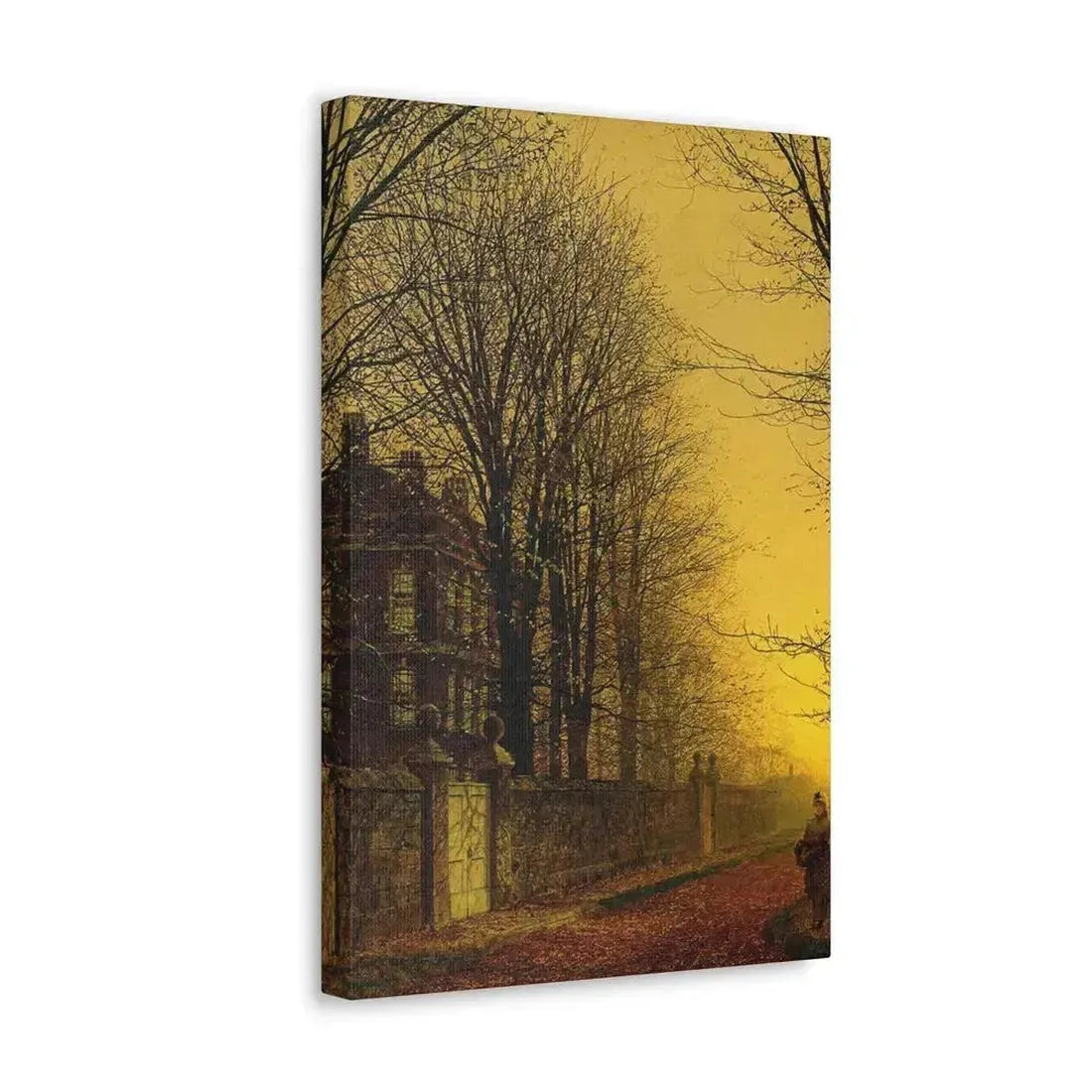 John Atkinson Grimshaw (1836-1893) Autumn Gold - Canvas Wall Art - The Sticker Space