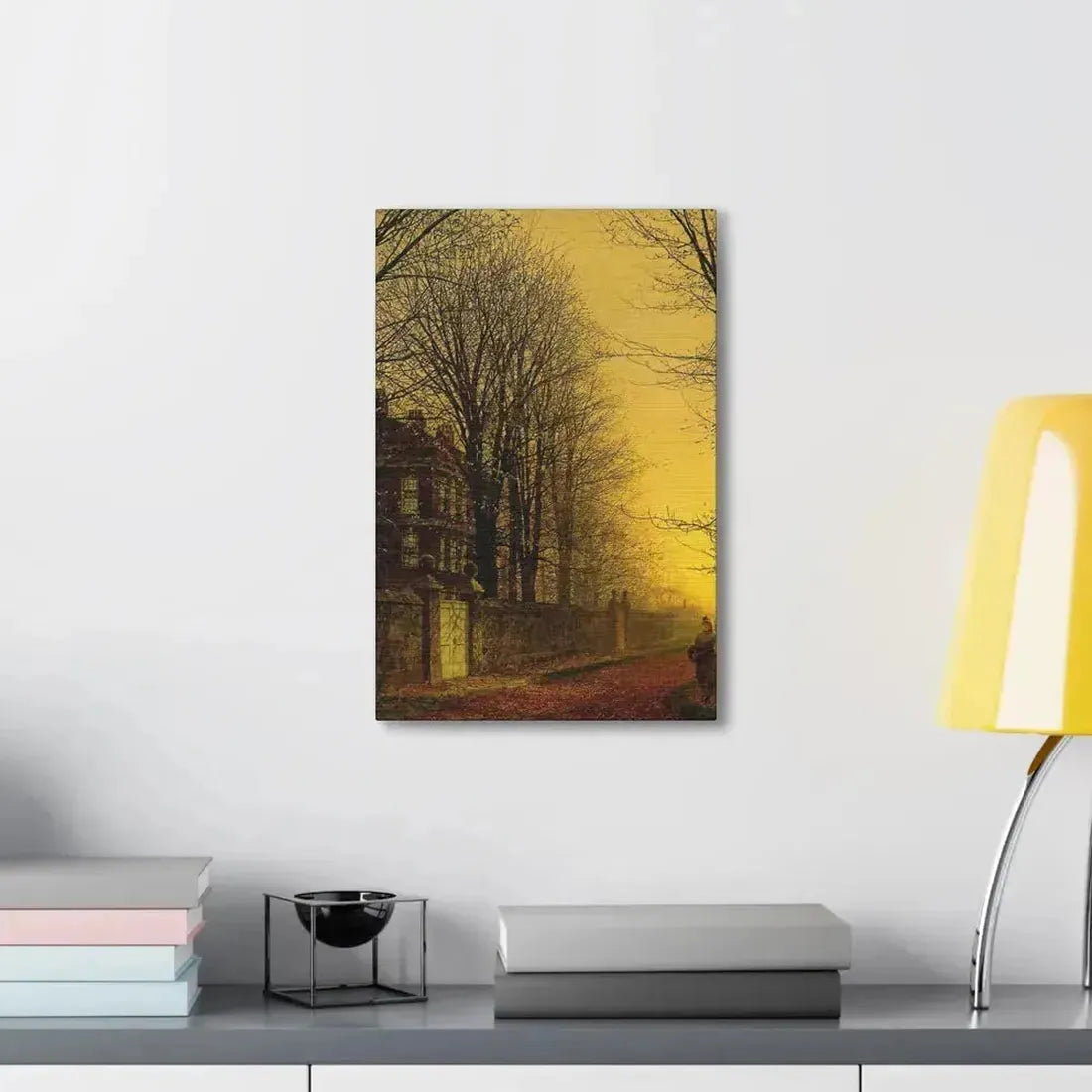 John Atkinson Grimshaw (1836-1893) Autumn Gold - Canvas Wall Art - The Sticker Space