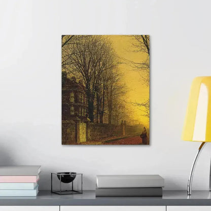 John Atkinson Grimshaw (1836-1893) Autumn Gold - Canvas Wall Art - The Sticker Space