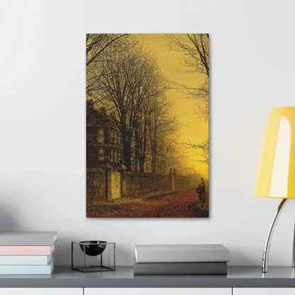 John Atkinson Grimshaw (1836-1893) Autumn Gold - Canvas Wall Art - The Sticker Space