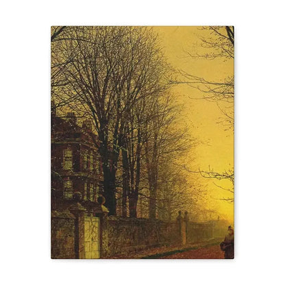 John Atkinson Grimshaw (1836-1893) Autumn Gold - Canvas Wall Art - The Sticker Space