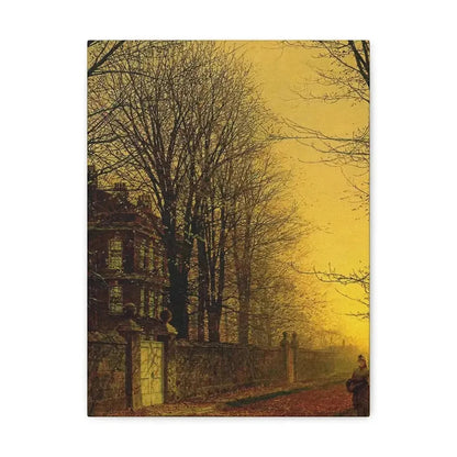 John Atkinson Grimshaw (1836-1893) Autumn Gold - Canvas Wall Art - The Sticker Space