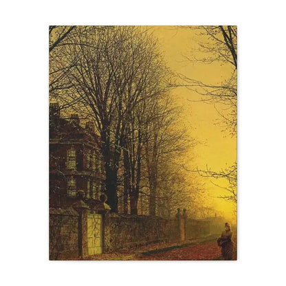 John Atkinson Grimshaw (1836-1893) Autumn Gold - Canvas Wall Art - The Sticker Space
