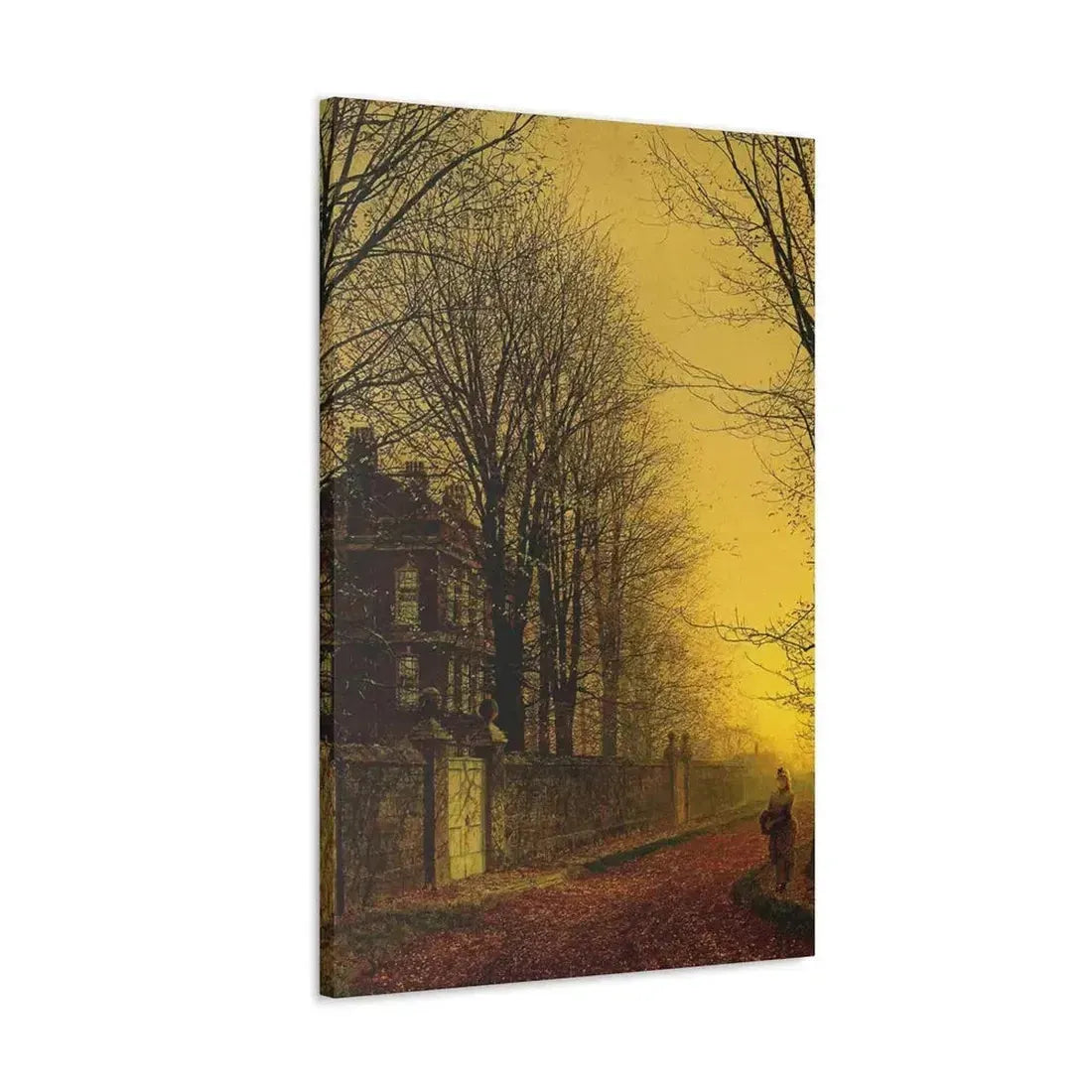John Atkinson Grimshaw (1836-1893) Autumn Gold - Canvas Wall Art - The Sticker Space