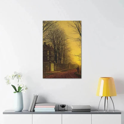 John Atkinson Grimshaw (1836-1893) Autumn Gold - Canvas Wall Art - The Sticker Space