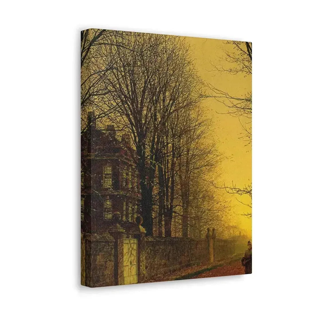 John Atkinson Grimshaw (1836-1893) Autumn Gold - Canvas Wall Art - The Sticker Space