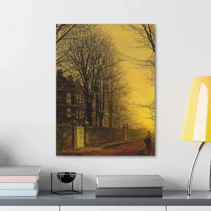 John Atkinson Grimshaw (1836-1893) Autumn Gold - Canvas Wall Art - The Sticker Space