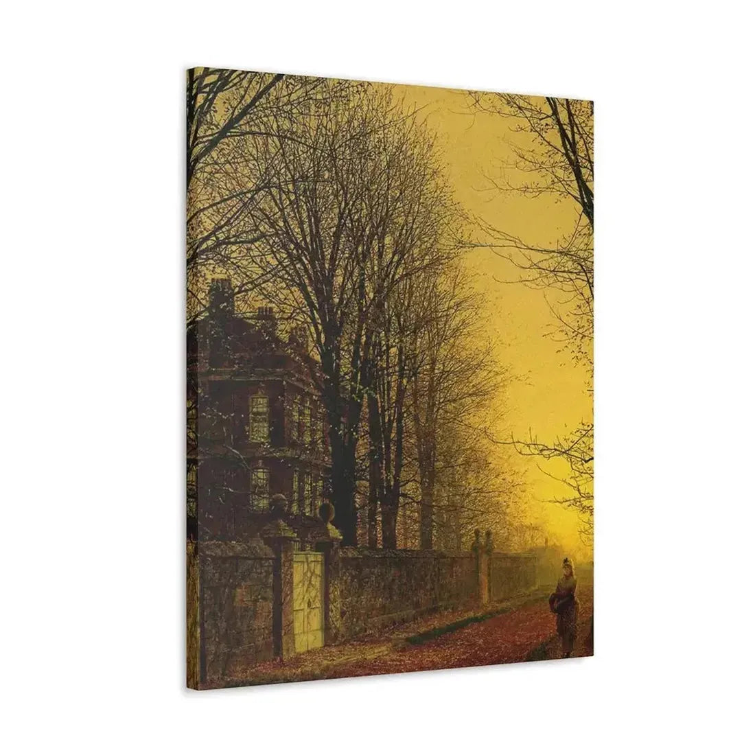 John Atkinson Grimshaw (1836-1893) Autumn Gold - Canvas Wall Art - The Sticker Space