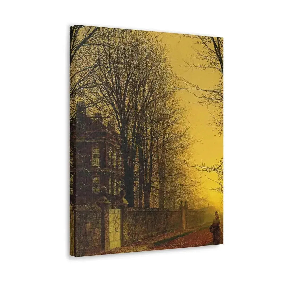 John Atkinson Grimshaw (1836-1893) Autumn Gold - Canvas Wall Art - The Sticker Space