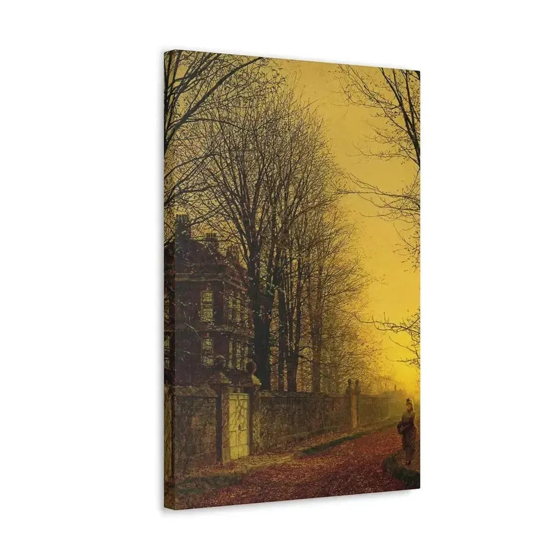 John Atkinson Grimshaw (1836-1893) Autumn Gold - Canvas Wall Art - The Sticker Space