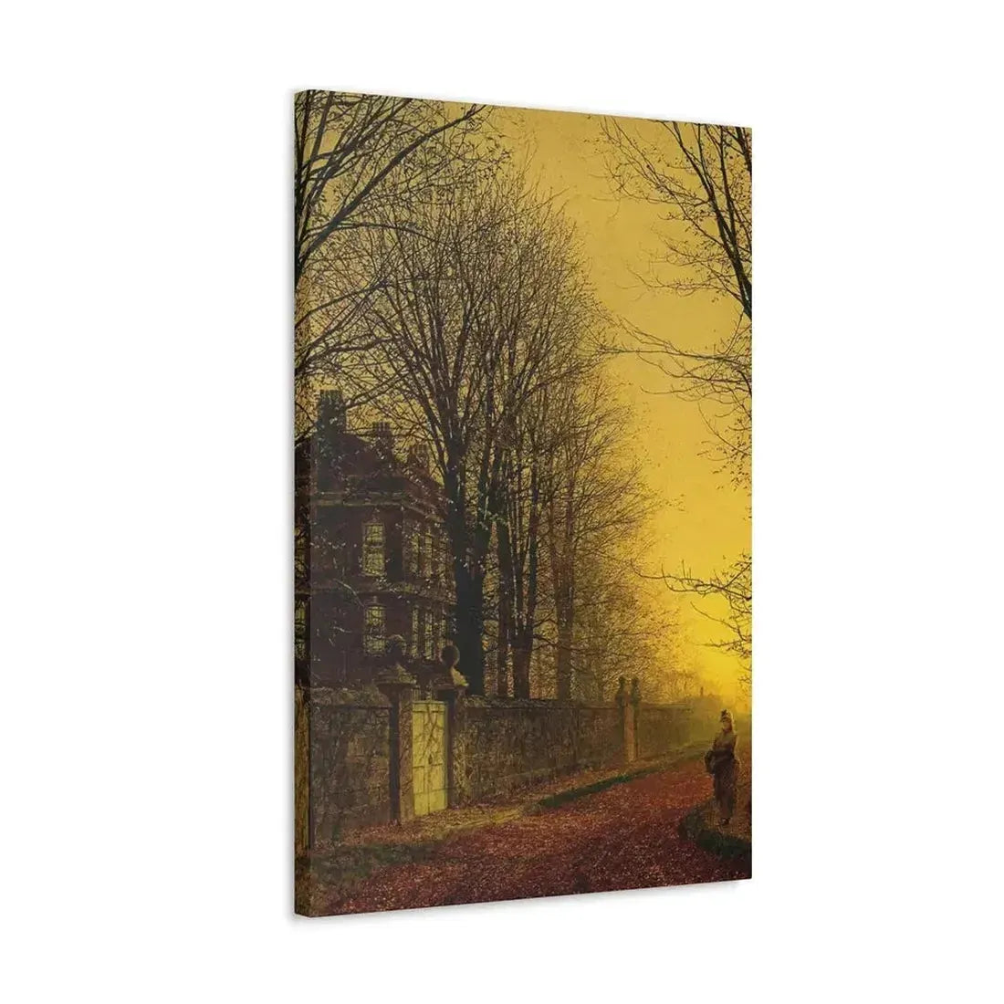 John Atkinson Grimshaw (1836-1893) Autumn Gold - Canvas Wall Art - The Sticker Space