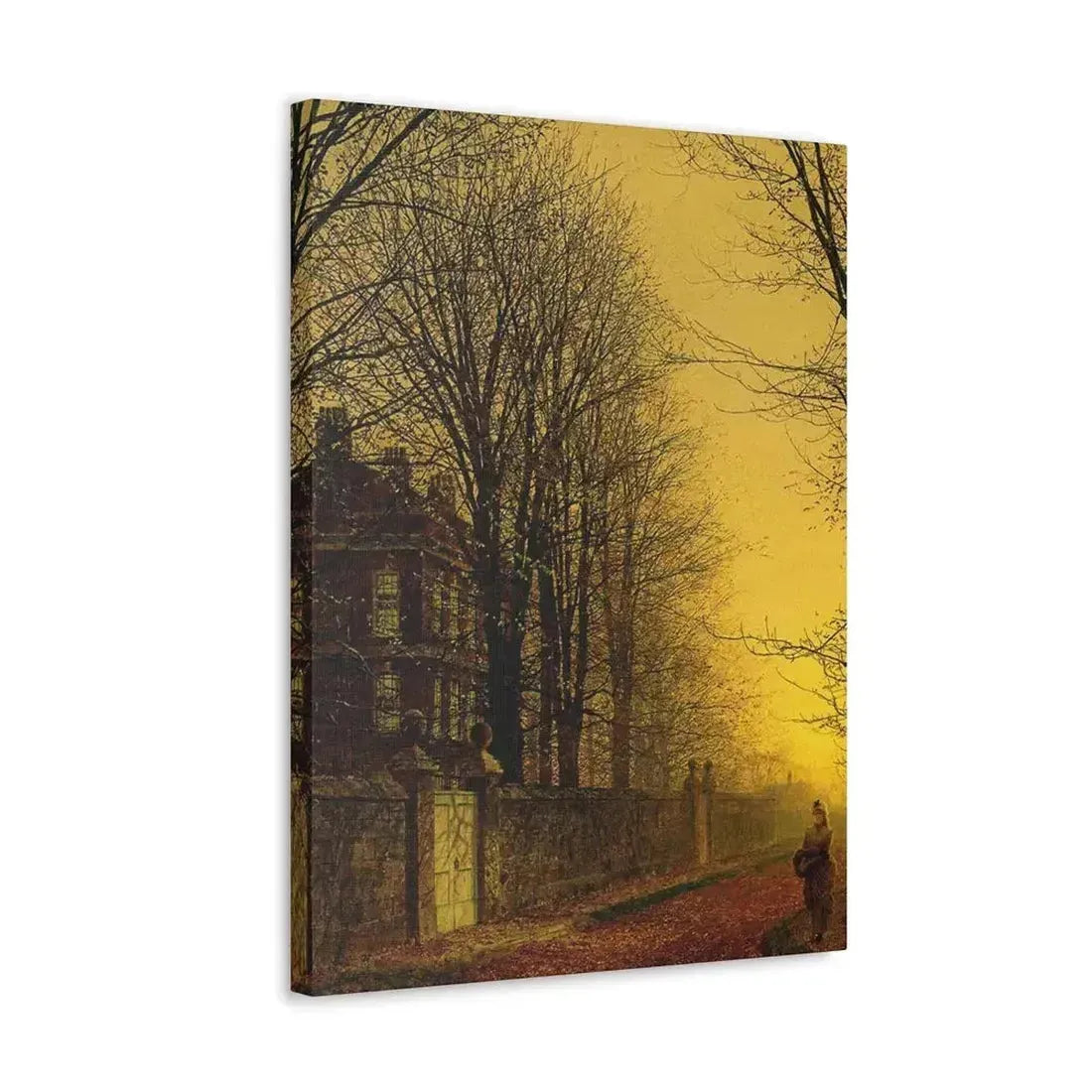 John Atkinson Grimshaw (1836-1893) Autumn Gold - Canvas Wall Art - The Sticker Space