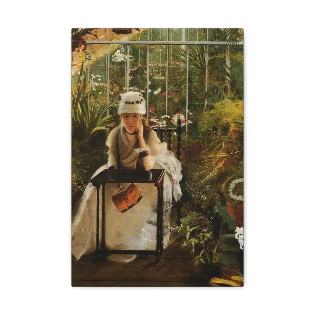 John Atkinson Grimshaw (1836-1893) Il Penseroso - Canvas Wall Art 12" x 18" 1.25" - The Sticker Space