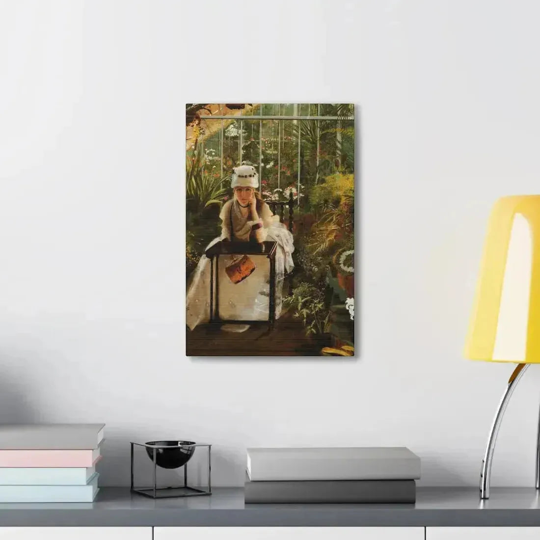 John Atkinson Grimshaw (1836-1893) Il Penseroso - Canvas Wall Art - The Sticker Space