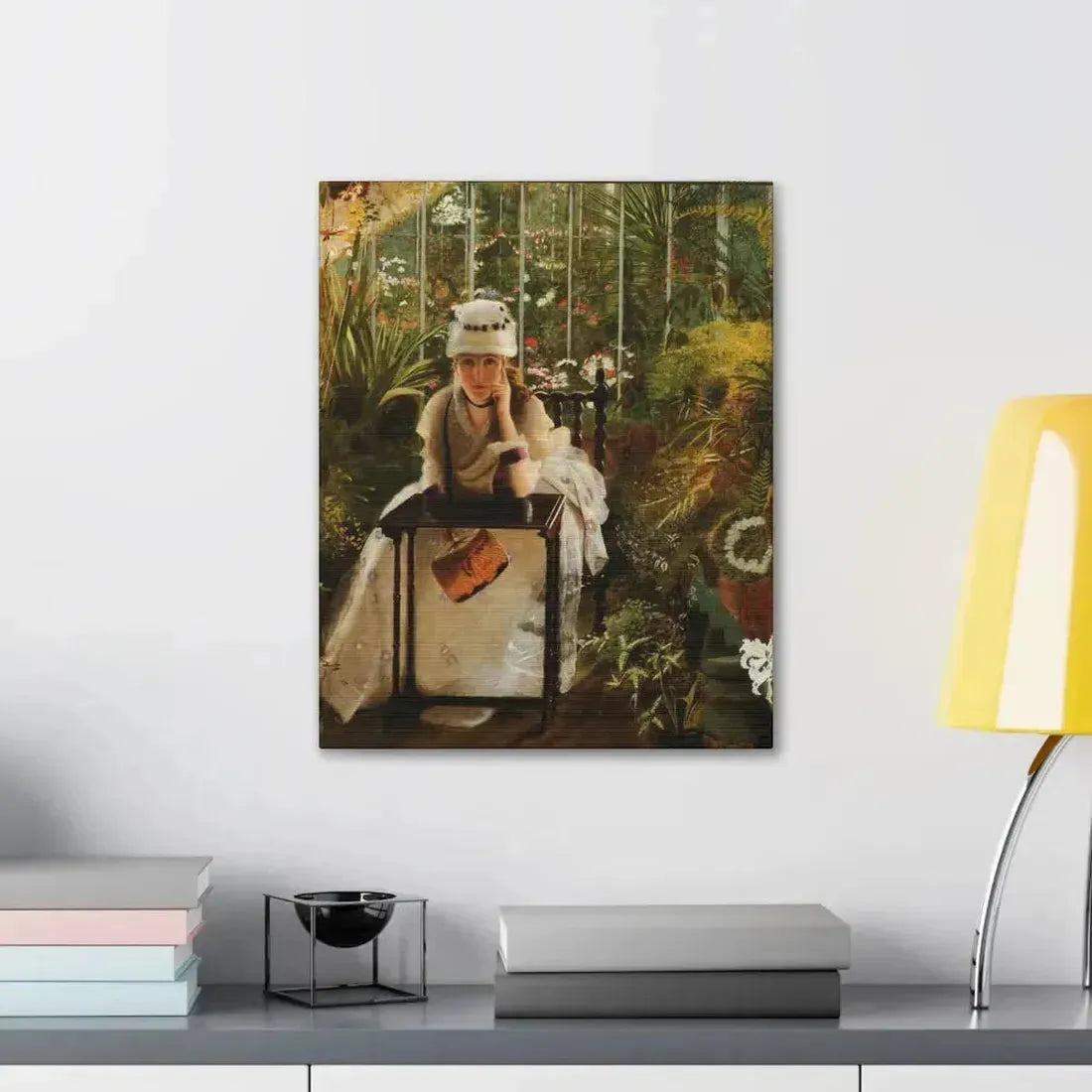 John Atkinson Grimshaw (1836-1893) Il Penseroso - Canvas Wall Art - The Sticker Space