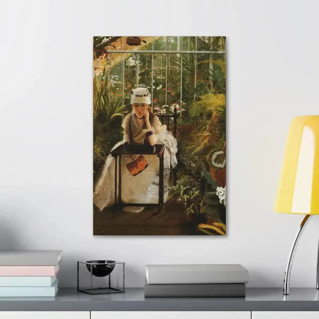 John Atkinson Grimshaw (1836-1893) Il Penseroso - Canvas Wall Art - The Sticker Space