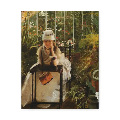 John Atkinson Grimshaw (1836-1893) Il Penseroso - Canvas Wall Art - The Sticker Space