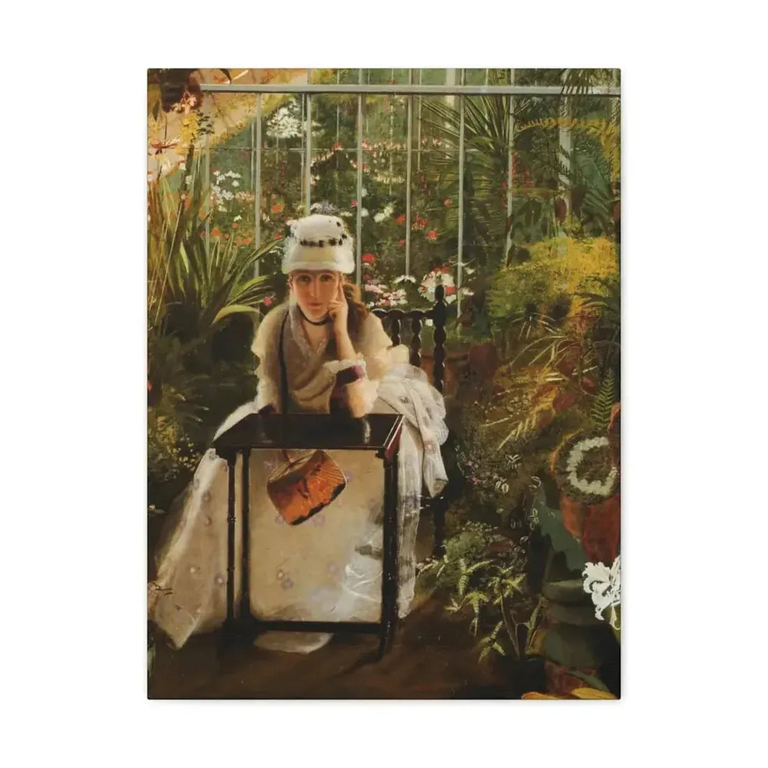 John Atkinson Grimshaw (1836-1893) Il Penseroso - Canvas Wall Art - The Sticker Space