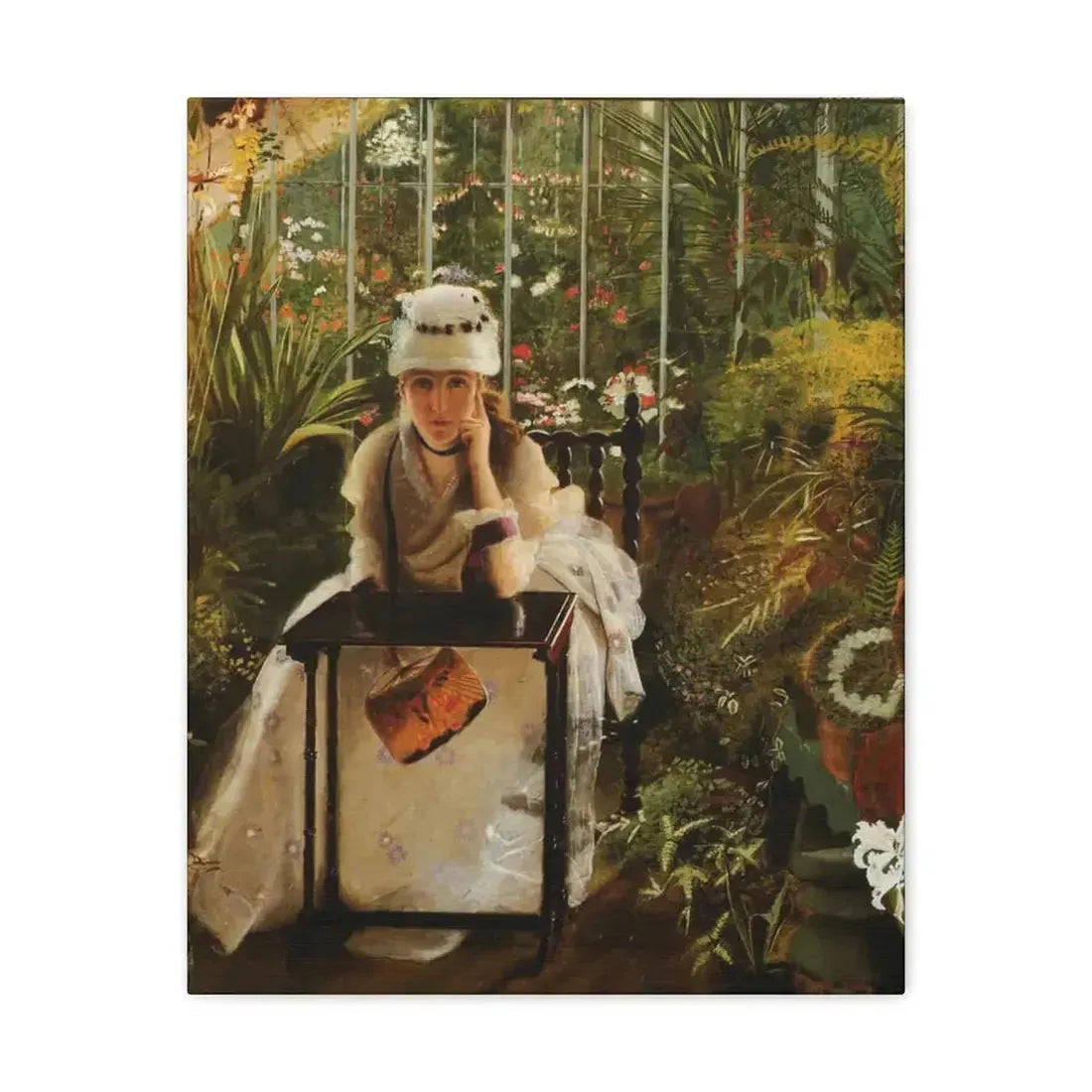 John Atkinson Grimshaw (1836-1893) Il Penseroso - Canvas Wall Art - The Sticker Space