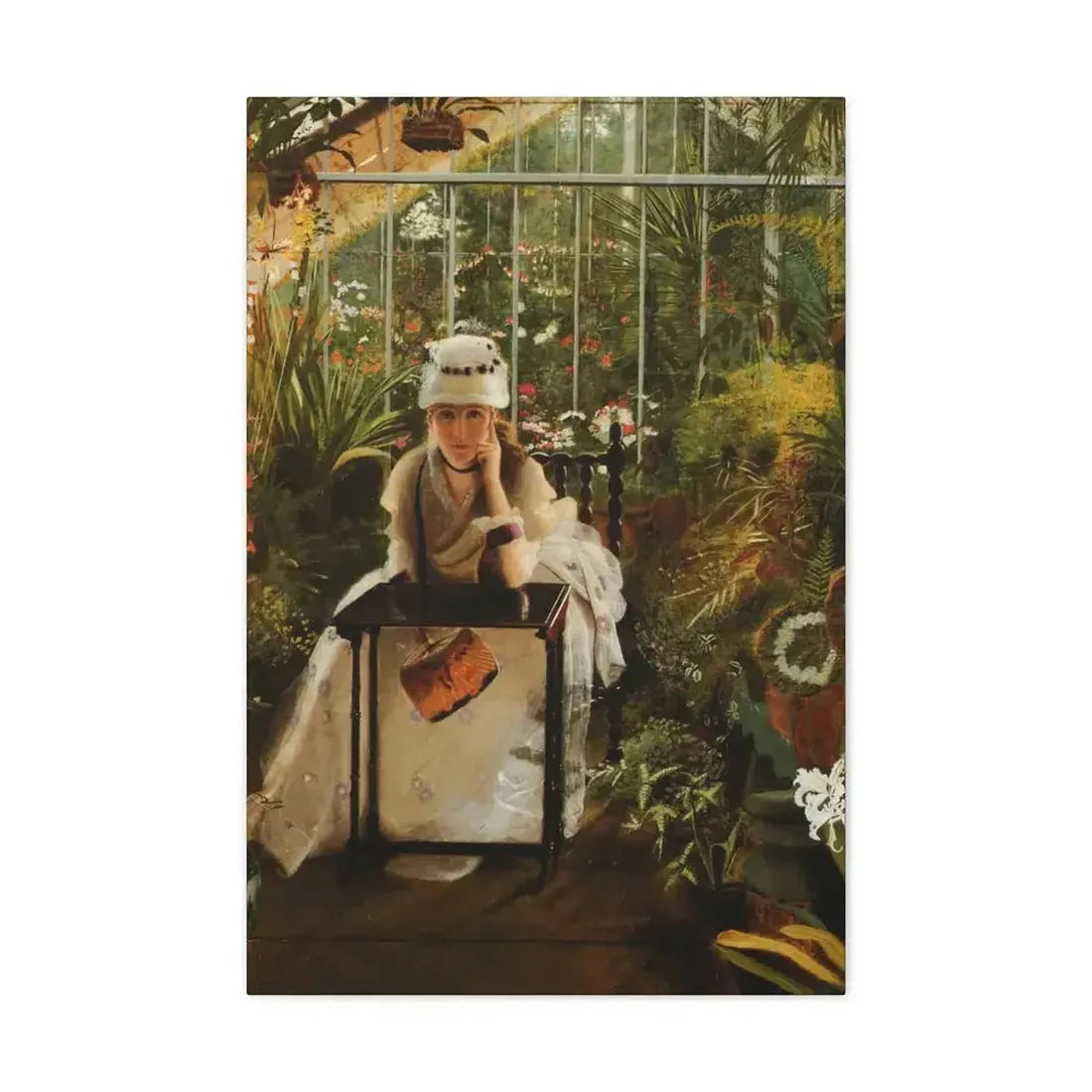 John Atkinson Grimshaw (1836-1893) Il Penseroso - Canvas Wall Art - The Sticker Space